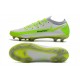 Scarpe 2021 Nike Phantom GT Elite FG Bianco Verde