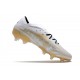 adidas Scarpe Calcio Nemeziz 19.1 FG - Bianco Oro Metallico Nero Core