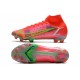 Nike Mercurial Superfly 8 Elite FG Cremisi Vivace Argento Metallico