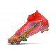 Nike Mercurial Superfly 8 Elite FG Cremisi Vivace Argento Metallico