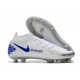 Nuovo Scarpe Nike Phantom GT Elite DF FG Bianco Blu