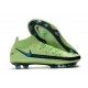 Nuovo Scarpe Nike Phantom GT Elite DF FG Verde Nero