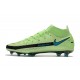 Nuovo Scarpe Nike Phantom GT Elite DF FG Verde Nero