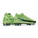 Nuovo Scarpe Nike Phantom GT Elite DF FG Verde Nero