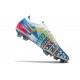 Nike Phantom GT Elite 3D FG Bianco Blu Cloro Rosa Blast Opti Giallo