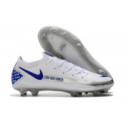 Nike Nuovo Scarpa Calcio Phantom GT Elite FG Bianco Blu