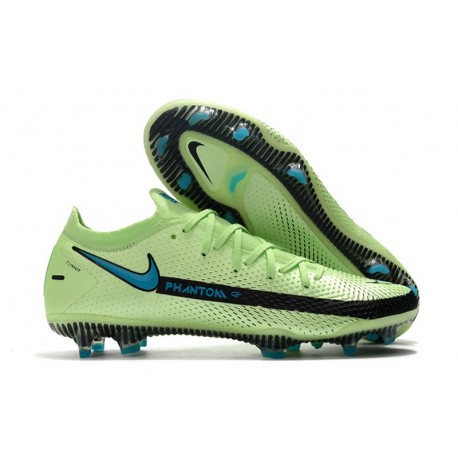 Scarpe 2021 Nike Phantom GT Elite FG Verde Blu Nero