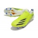 Scarpe adidas X Ghosted + FG Uomo Giallo Solare Nero Core