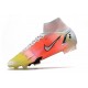 Nike Mercurial Superfly 8 Elite FG Bianco Argento Metallico Platino