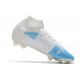 Nike Mercurial Superfly 8 Elite FG Scarpe Bianco Blu