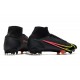 Nike Mercurial Superfly 8 Elite FG Scarpe Nero Cyber Off Noir