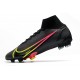 Nike Mercurial Superfly 8 Elite FG Scarpe Nero Cyber Off Noir