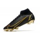 Nike Mercurial Superfly 8 Elite FG Scarpe Nero Oro