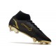 Nike Mercurial Superfly 8 Elite FG Scarpe Nero Oro