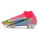 Nike Mercurial Superfly 8 Elite FG Scarpe Rosa Blu Giallo