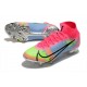 Nike Mercurial Superfly 8 Elite FG Scarpe Rosa Blu Giallo