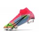 Nike Mercurial Superfly 8 Elite FG Scarpe Rosa Blu Giallo