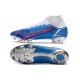 Nike Mercurial Superfly VIII Elite FG Blu Bianco