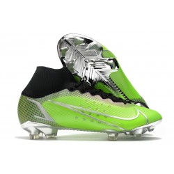 Nike Mercurial Superfly VIII Elite FG Verde Argento