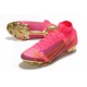 Nike Mercurial Superfly VIII Elite FG Rosa Nero Oro