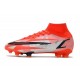 Nike Ronaldo Superfly 8 Spark Positivity CR7 Elite FG Rosso Bianco Nero