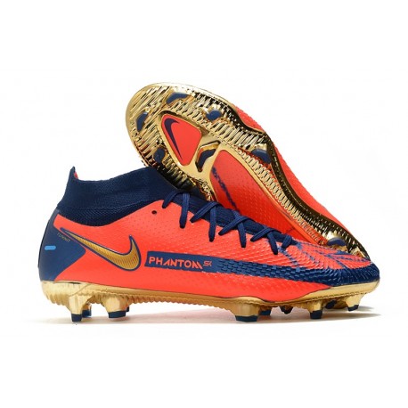 Nike Phantom GT Elite DF FG Arancio Blu Oro