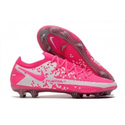 Scarpe 2021 Nike Phantom GT Elite FG Rosa Bianco