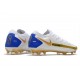 Scarpe 2021 Nike Phantom GT Elite FG Bianco Blu Oro