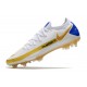 Scarpe 2021 Nike Phantom GT Elite FG Bianco Blu Oro