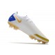 Scarpe 2021 Nike Phantom GT Elite FG Bianco Blu Oro