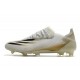 Nuovo adidas X Ghosted.1 FG Bianco Oro Metallico Melange Nero Core