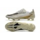 Nuovo adidas X Ghosted.1 FG Bianco Oro Metallico Melange Nero Core