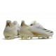 Nuovo adidas X Ghosted.1 FG Bianco Oro Metallico Melange Nero Core