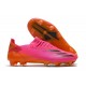 Nuovo adidas X Ghosted.1 FG Rosa Shock Nero Core Arancione Acceso