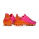 Nuovo adidas X Ghosted.1 FG Rosa Shock Nero Core Arancione Acceso