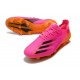 Nuovo adidas X Ghosted.1 FG Rosa Shock Nero Core Arancione Acceso