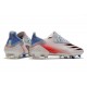 Nuovo adidas X Ghosted.1 FG Argento Metallicoero Core Scarlatto