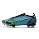 Nike Mercurial Vapor 14 Elite fg Blu Nero Volt