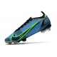 Nike Mercurial Vapor 14 Elite fg Blu Nero Volt