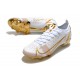 Nike Mercurial Vapor 14 Elite fg Bianco Oro