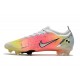 Nike Mercurial Vapor XIV Elite fg Bianco Argento Metallico Platino Puro