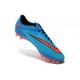 2015 Scarpa da calcio Nike HyperVenom Phantom FG Blu Rosso Nero