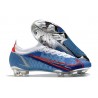 Nike Mercurial Vapor XIV Elite fg Bleu Argent Rosso