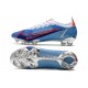 Nike Mercurial Vapor XIV Elite fg Bleu Argent Rosso