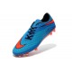 2015 Scarpa da calcio Nike HyperVenom Phantom FG Blu Rosso Nero