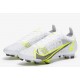 Nike Mercurial Vapor 14 Elite fg Bianco Nero Metallic Argento Volt