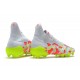 Scarpa da Calcio adidas Predator Freak+ FG Bianco Rosa Volt