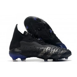 Scarpa da Calcio adidas Predator Freak+ FG Nero Core Ferro Metallizzato Inchiostro