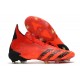 Scarpa Calcio adidas Predator Freak+ FG Rosso Nero Core Rosso Solare