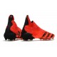 Scarpa Calcio adidas Predator Freak+ FG Rosso Nero Core Rosso Solare